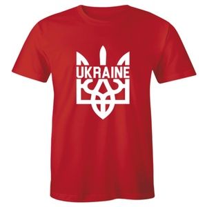 Ukrainian National Trident Ukraine Day T-shirt Tee